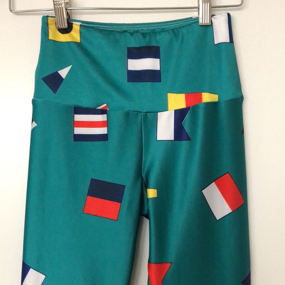 Goldsheep leggings nautical WOMENS size small - Picture 8 of 13